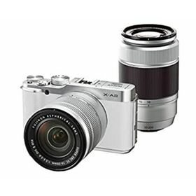 【中古】FUJIFILM ミラーレス一眼 X-A2 ダブルズームレンズキット ホワイト X-A2WH1650II/50230II(ミラーレス一眼)