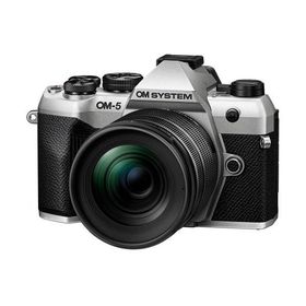 ＜冬のキャッシュバックキャンペーン対象＞ オーエムシステム (OM SYSTEM) ミラーレス一眼 OM-5 Mark II 12-45mm F4.0 PRO レンズキット シルバー