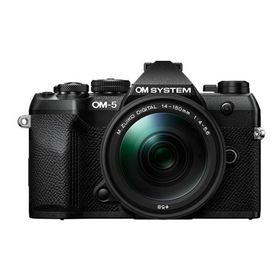 OM SYSTEM ミラーレス一眼カメラ OM-5 Mark II 14-150mm IIレンズキット ブラック OM-5-MK2-14150-LK-B