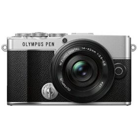 OLYMPUS｜オリンパス OLYMPUS PEN E-P7 14-42mm EZ レンズキット ミラーレス一眼カメラ シルバー [ズームレンズ]