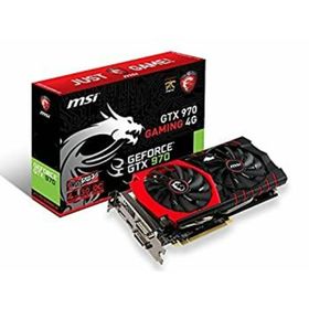 【中古】MSI GTX 970 GAMING 4G グラフィックスボード VD5507 GTX 970 GAMING 4G(PCパーツ)