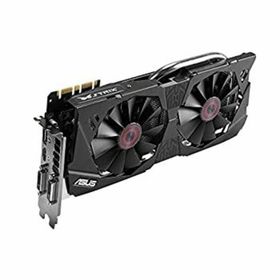 【中古】ASUSTek STRIXシリーズ NVIDIA GeForce GTX970搭載ビデオカード オーバークロック メモリ4GB STRIX-GTX970-DC2OC-4GD5(PCパーツ)