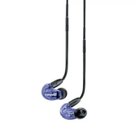 【エントリー2倍｜対象ユーザー限定 12/15まで】 SHURE｜シュアー イヤホン カナル型 パープル SE215SPE-PL-A [φ3.5mm ミニプラグ]【rb_audio_cpn】