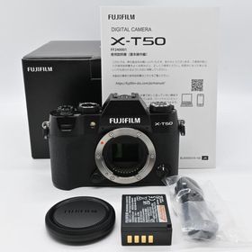 ★美品★FUJIFILM X-T50 ボディ ブラック ショット数 3200回