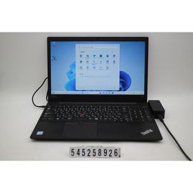 ノートパソコン Lenovo ThinkPad E590 Core i5 8265U 1.6GHz/8GB/256GB(SSD)/15.6W/FWXGA(1366x768)/Win11