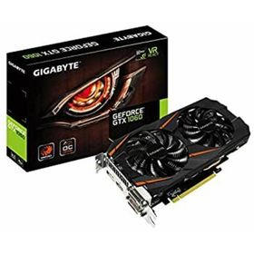 【中古】GIGABYTE ビデオカードGEFORCE GTX 1060搭載 GV-N1060WF2OC-3GD(PCパーツ)
