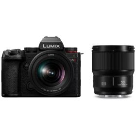 Panasonic｜パナソニック LUMIX S5II ダブルレンズキット ミラーレス一眼カメラ ブラック DC-S5M2W [ズームレンズ+単焦点レンズ]