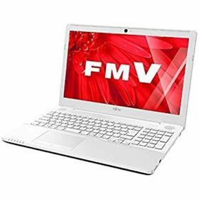 【中古】富士通 LIFEBOOK AH50/X 15.6型 ノートパソコン アーバンホワイト FMVA50XWP(ノートPC)