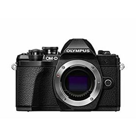 【中古】OLYMPUS ミラーレス一眼カメラ OM-D E-M10 MarkIII ボディー ブラック(ミラーレス一眼)