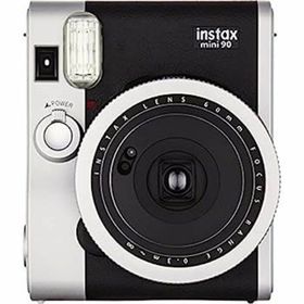 【中古】富士フイルム instax mini 90 チェキ ネオクラシック（ブラック）INS MINI90 NEO CLASSIC INS MINI 90 NC(フィルムカメラ)