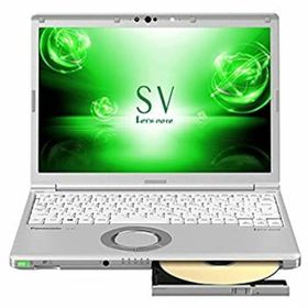 【中古】パナソニック 12.1型ノートPC Let's note レッツノート SV シルバー CF-SV7MDTQR [・Win10 Pro・Core i7](ノートPC)