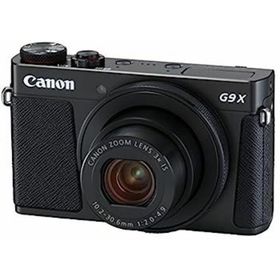 【中古】Canon コンパクトデジタルカメラ PowerShot G9 X Mark II ブラック 1.0型センサー/F2.0レンズ/光学3倍ズーム PSG9XMARKIIBK(コンパクトデジタルカメラ)