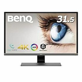【中古】BenQ EW3270U 4K エンターテインメントモニター (31.5インチ/4K/HDR/VA/DCI-P3 95%/USB Type-C/HDMIx2/DP1.2/スピーカー/輝度自動調整機能(B.I.)(ディスプレイ)