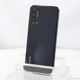 【中古】HUAWEI(ファーウェイ) HUAWEI nova 5T 128GB ブラック NOVA5TBLACK SIMフリー 【377-ud】