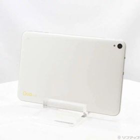 【中古】KYOCERA(京セラ) Qua tab QZ10 32GB オフホワイト KYT33 au 【262-ud】