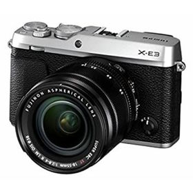 【中古】FUJIFILM ミラーレス一眼カメラ X-E3レンズキットシルバー X-E3LK-S(ミラーレス一眼)