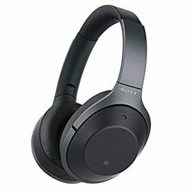 【中古】ソニー SONY ワイヤレスノイズキャンセリングヘッドホン WH-1000XM2 B : Bluetooth/ハイレゾ 最大30時間連続再生 密閉型 マイク付 2017年 ブラッ(ヘッドフォン/イヤフォン)