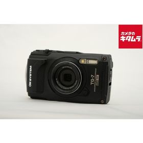 【中古】 【難あり品】 OM SYSTEM Tough TG-7 BLK ブラック