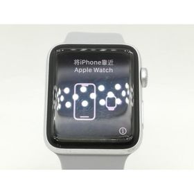 【中古】Apple Apple Watch Series3 42mm Cellular シルバーアルミニウム/フォッグスポーツバンド MQKM2J/A【福岡筑紫】保証期間１ヶ月【ランクC】