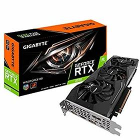 【中古】GIGABYTE グラフィックボード NVIDIA Geforce RTX 2070 搭載 8GB ゲーミングモデル GV-N2070WF3-8GC(PCパーツ)