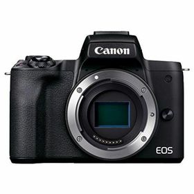 【中古】Canon ミラーレス一眼カメラ EOS Kiss M2 ボディー ブラック KISSM2BK-BODY(ミラーレス一眼)