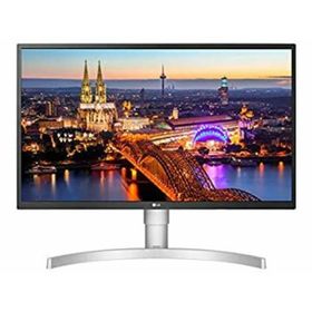 【中古】LG 27UL550-W 27型 4K 液晶ディスプレイ HDR対応(ディスプレイ)