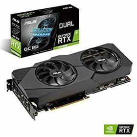 【中古】ASUS NVIDIA RTX 2070 SUPER 搭載 デュアルファンモデル 8G DUAL-RTX2070S-O8G-EVO(PCパーツ)