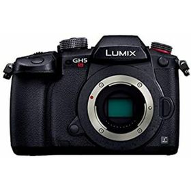 【中古】パナソニック ミラーレス一眼カメラ ルミックス GH5S ボディ ブラック DC-GH5S-K(ミラーレス一眼)