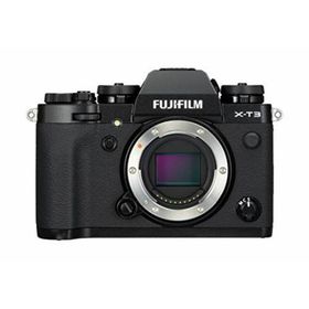 【中古】富士フイルム(FUJIFILM) ミラーレス一眼カメラ X-T3ボディ ブラック X-T3-B(ミラーレス一眼)