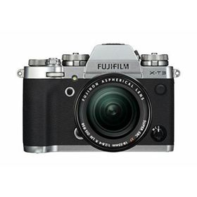 【中古】富士フイルム(FUJIFILM) ミラーレス一眼カメラ X-T3レンズキット シルバー X-T3LK-S(ミラーレス一眼)