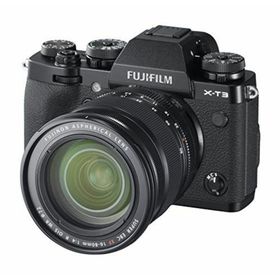 【中古】富士フイルム(FUJIFILM) ミラーレス一眼カメラ X-T3 XF16-80mmレンズキット ブラック X-T3LK-1680-B(ミラーレス一眼)
