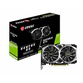 【中古】MSI GeForce GTX 1650 SUPER VENTUS XS OC グラフィックスボード VD7129(PCパーツ)