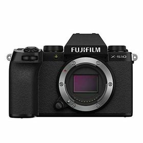 【中古】富士フイルム(FUJIFILM) ミラーレスデジタルカメラ X-S10 ボディ F X-S10 ブラック(ミラーレス一眼)