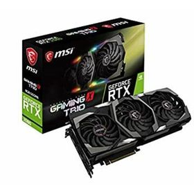 【中古】MSI GeForce RTX 2080 GAMING X TRIO グラフィックスボード VD6723(PCパーツ)