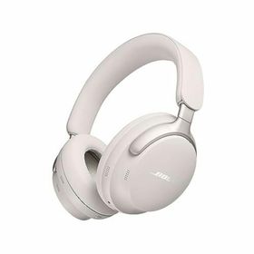 【中古】Bose QuietComfort Ultra Headphones 完全ワイヤレス ノイズキャンセリングヘッドホン 空間オーディオ Bluetooth接続 マイク付 最大24時間再生 急速充電 ホワイトスモーク(ヘッドフォン/イヤフォン)