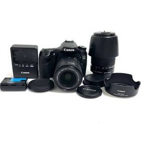 美品 ショット数28756回 EOS 70D ダブルズームキットCanon