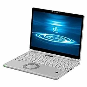 【中古】パナソニック ノートパソコン Let''s note シルバー CF-QV8GDGQR(ノートPC)