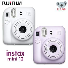 カメラ インスタントカメラ チェキカメラ チェキ INSTAX mini 12 クレイホワイト ライラックパープル 白 富士フイルム インスタックスミニ 本体