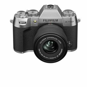 【中古】富士フイルム(FUJIFILM) ミラーレス一眼カメラ X-T50 レンズキット(XF15-45) シルバー F X-T50LK-1545-S(ミラーレス一眼)