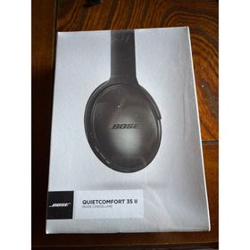 ボーズ(BOSE)のBOSE QuietComfort 35 II ワイヤレスヘッドホン ブラック(ヘッドフォン/イヤフォン)
