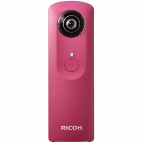 【中古】リコー RICOH THETA m15 ピンク 全天球 360度カメラ