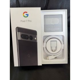 グーグルピクセル(Google Pixel)のGoogle pixel 7 Pro. 128G. 黒(スマートフォン本体)