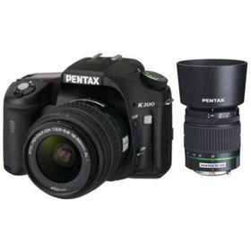 【中古】「非常に良い（無料延長保証）」PENTAX デジタル一眼レフカメラ K200D ダブルズームキット(デジタル一眼)