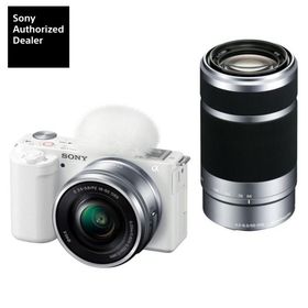 [新品]SONY ソニー VLOGCAM ZV-E10Y W ダブルズームレンズキット ホワイト