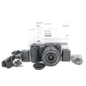 【ほぼ新品】SONY ZV-E10L Black ソニー ボディ