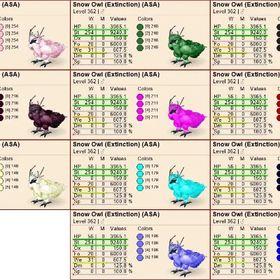 Snow Owl 長期更新です | ARK Survival Evolvedのアカウントデータ、RMTの販売・買取一覧