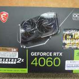 グラフィックボード RTX4060 VENTUS 2X BLACK 8G OC MSI