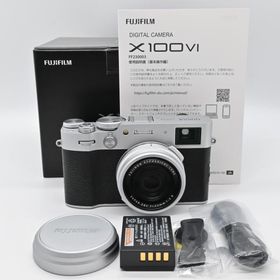 ★美品★FUJIFILM X100VI シルバー ショット数 1817回 多言語モデル