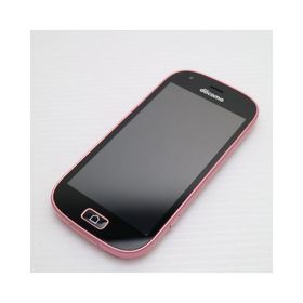 新品同様 F-03K らくらくスマートフォン me ピンク スマホ 即日発送 白ロム 中古 DoCoMo 富士通 あすつく 土日祝発送OK