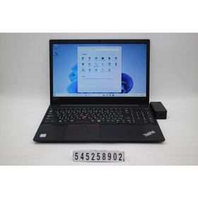 ノートパソコン Lenovo ThinkPad E590 Core i5 8265U 1.6GHz/8GB/256GB(SSD)/15.6W/FWXGA(1366x768)/Win11 パームレスト割れあり